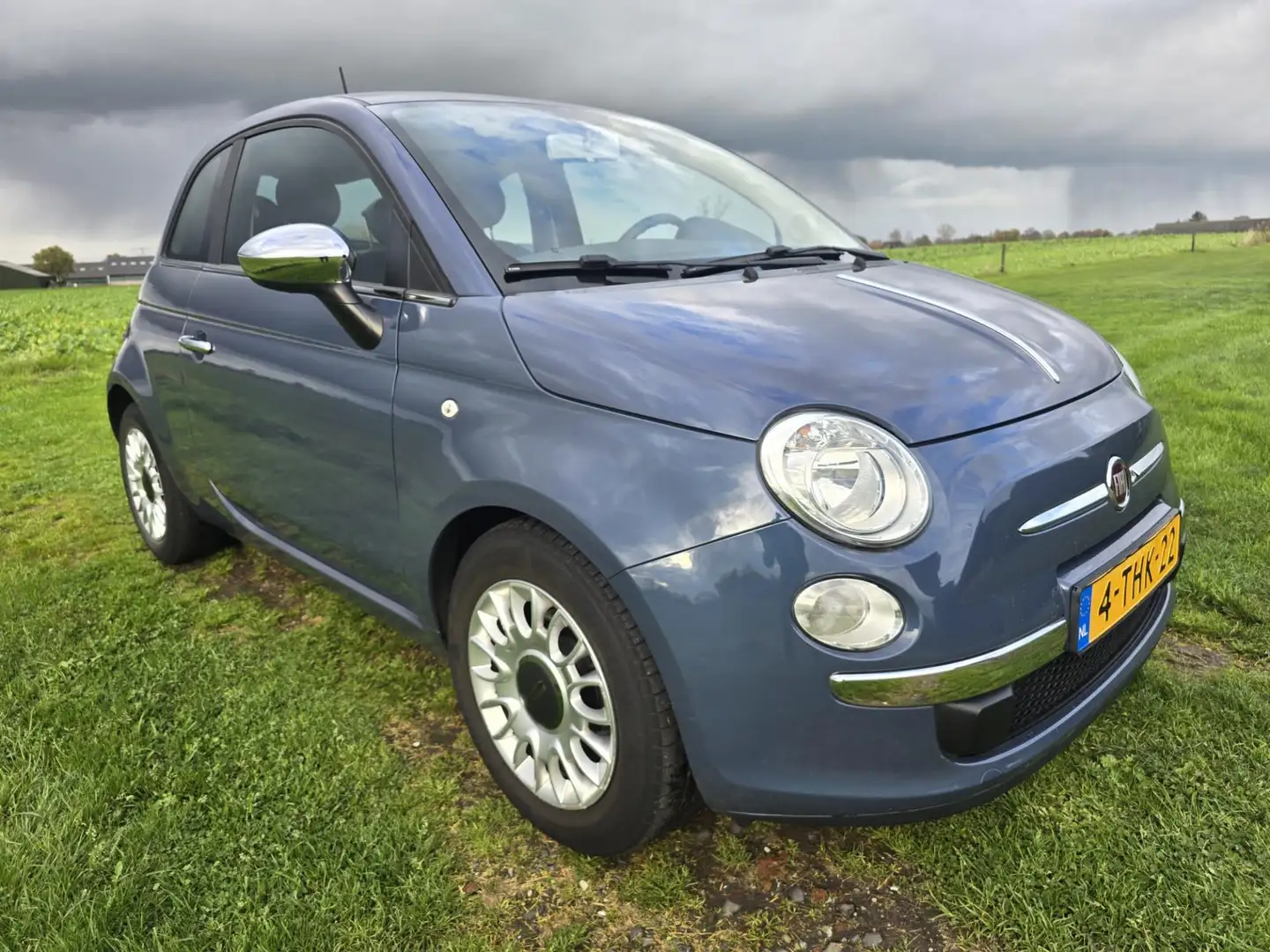 Fiat 500 0.9 TwinAir|Airco|NL-auto-NAP|Nieuwe apk|Nette aut Bleu - 2