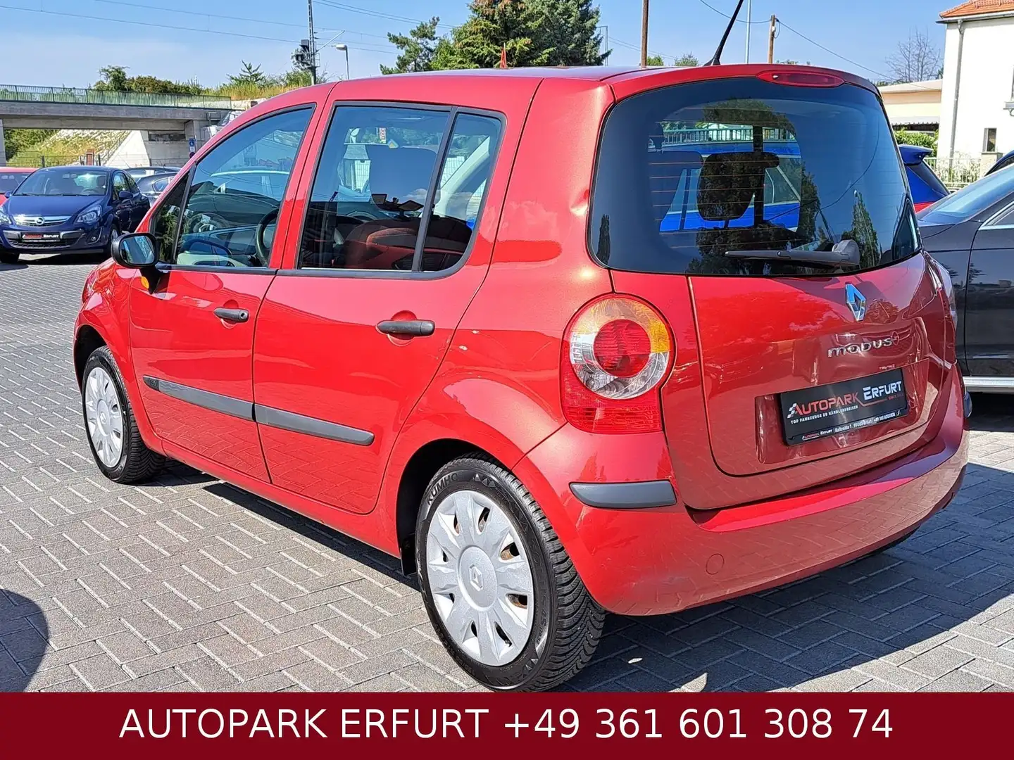 Renault Modus Cite*Klima*TÜV+SERVICE+GARANTIE Rojo - 2