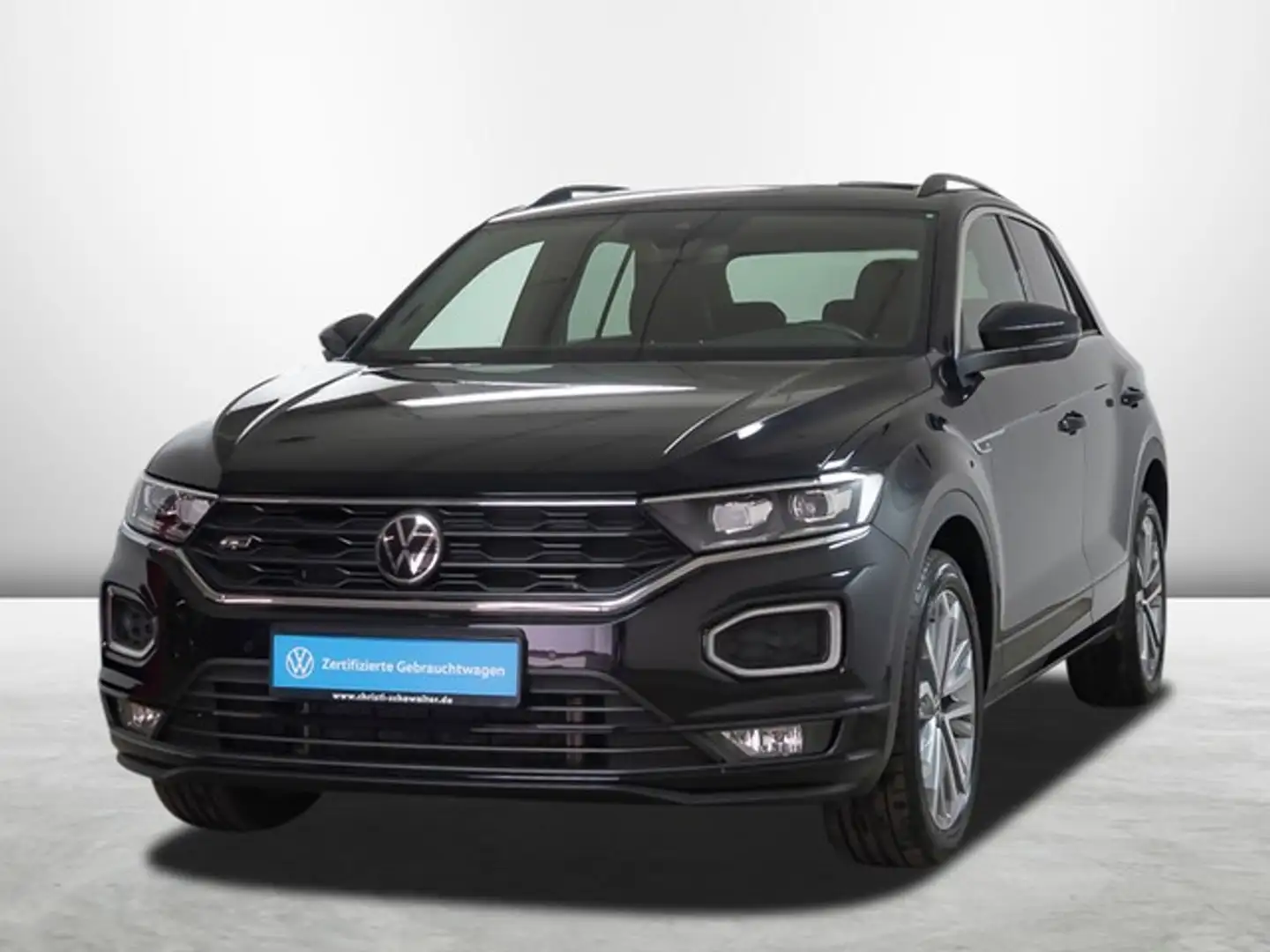 Volkswagen T-Roc 1.5 TSI DSG Sport R-Line Ext. AHK LED ACC Schwarz - 2