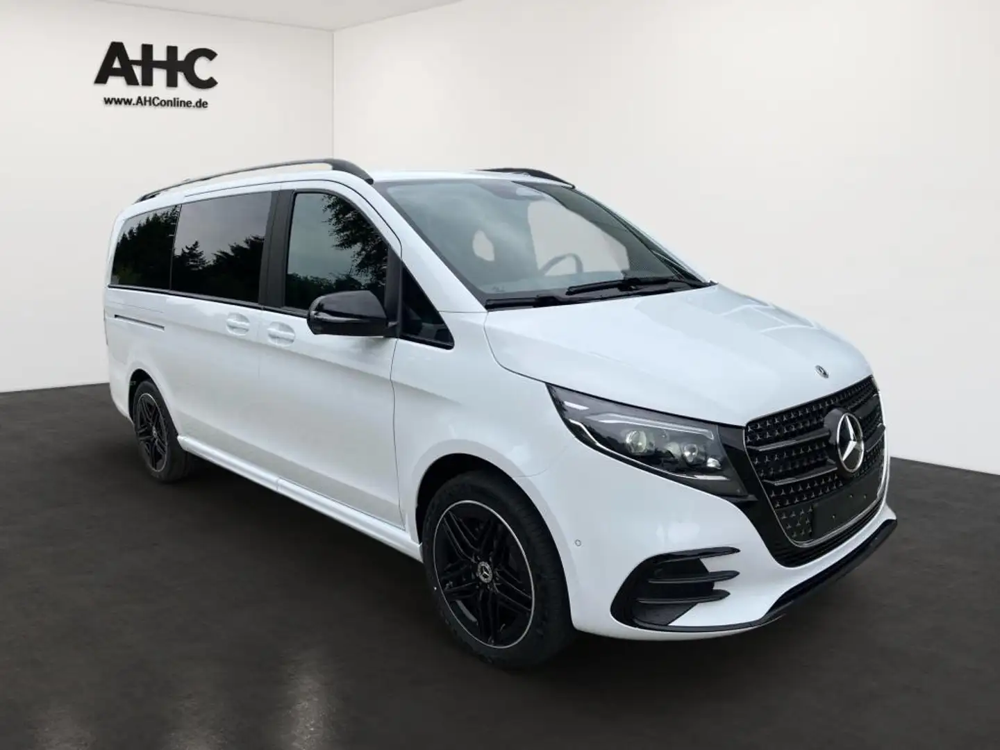 Mercedes-Benz V 300 d 4MATIC AVANTGARDE Lang AMG STHZ 360°Kam Blanc - 2