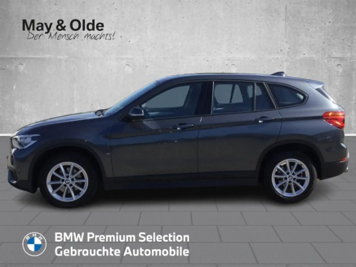BMW X1 SDRIVE18I Navi LED ACC El. Heckklappe Mehrzonenkli Grau - 2