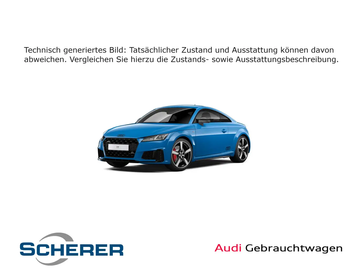 Audi TT 45 TFSI quattro 180(245) kW(PS) S troni Blau - 1