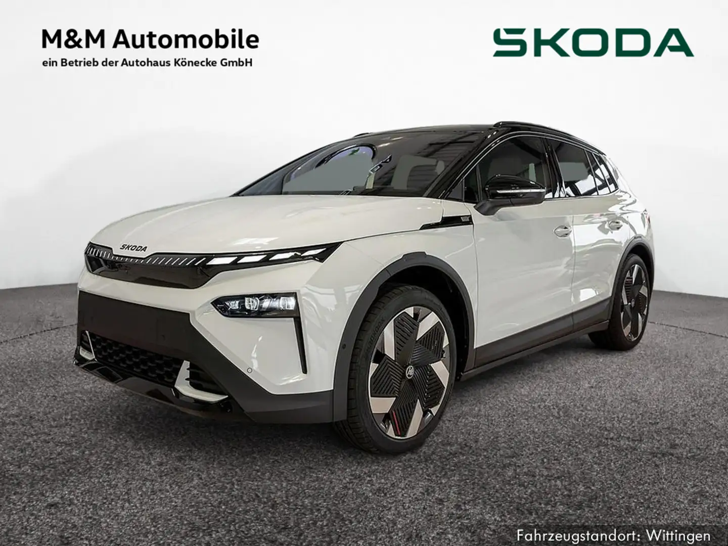 Skoda Elroq 85 First Edition Blanc - 1