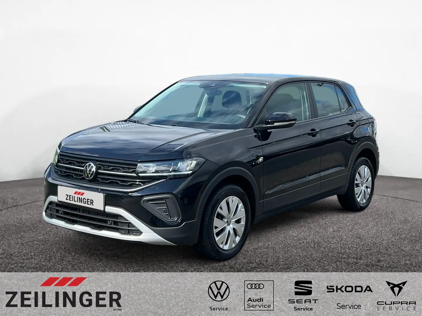 Volkswagen T-Cross TSI|APP-CONNECT|TEMPOMAT|LANE-ASSIST|SHZ Schwarz - 1