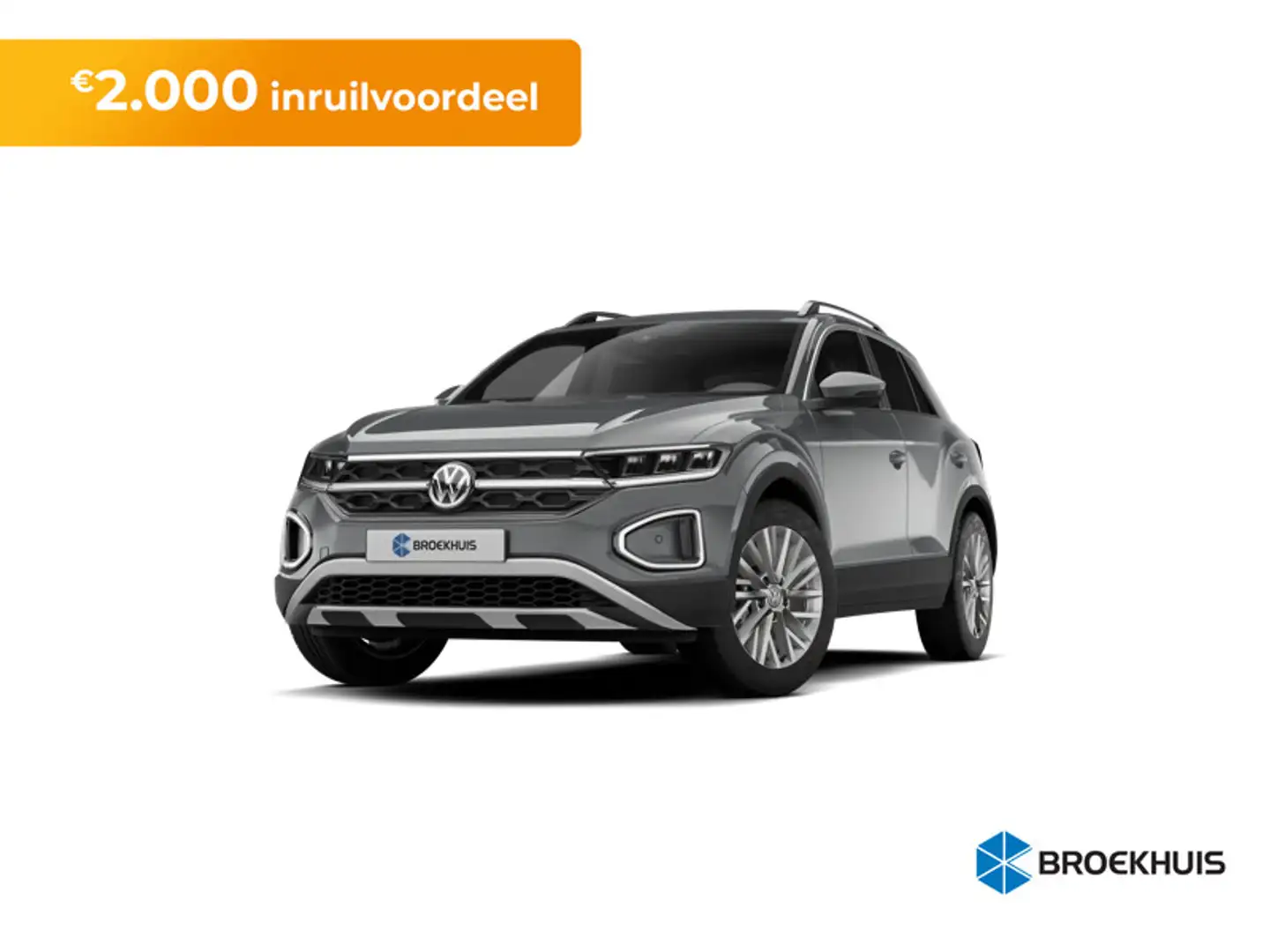 Volkswagen T-Roc Life Edition Inclusief €2000,- inruilvoordeel | 'A Grijs - 1
