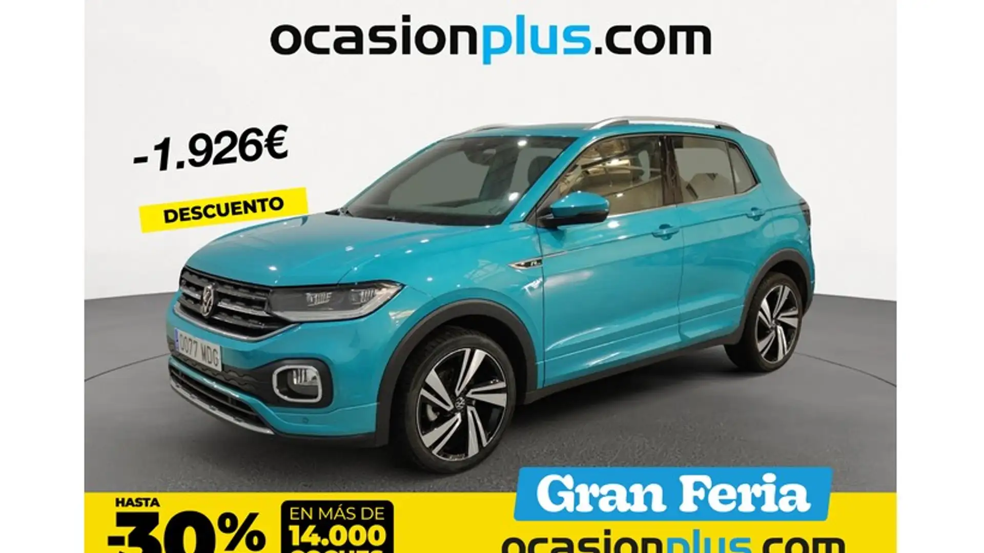 Volkswagen T-Cross 1.0 TSI Sport 81kW Blauw - 1