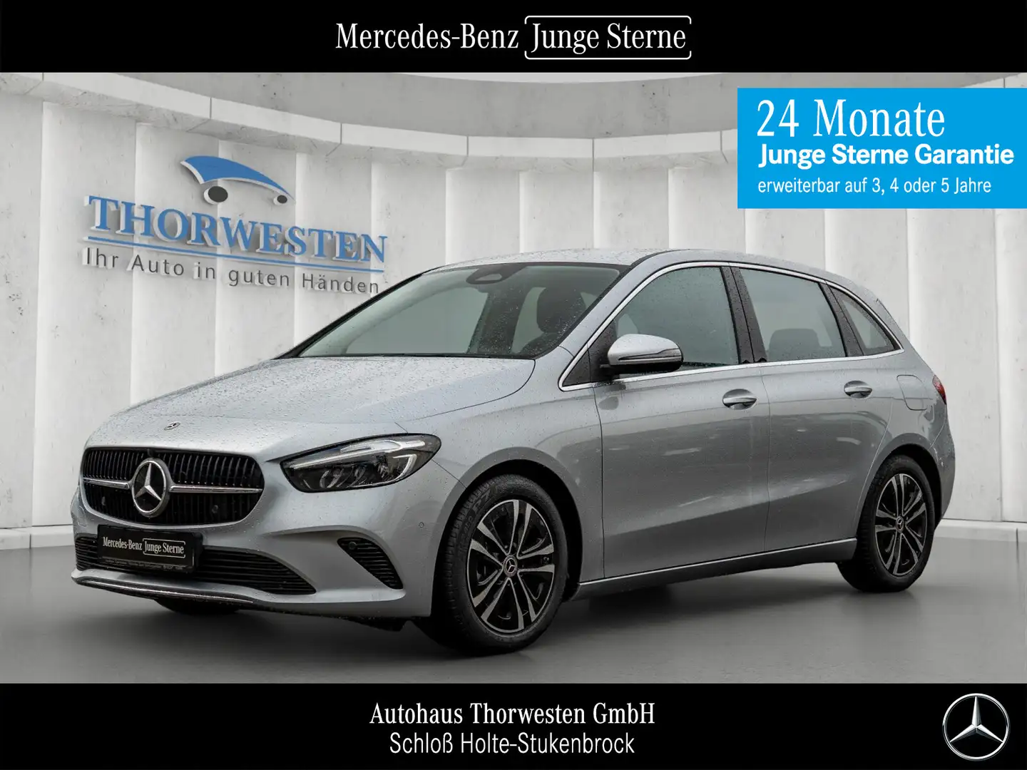 Mercedes-Benz B 180 B 180 Progressive Srebrny - 1