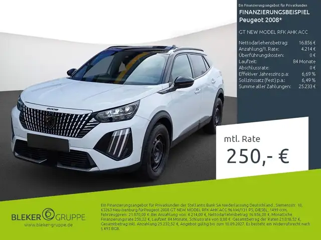 2023 Peugeot 2008 in White for sale