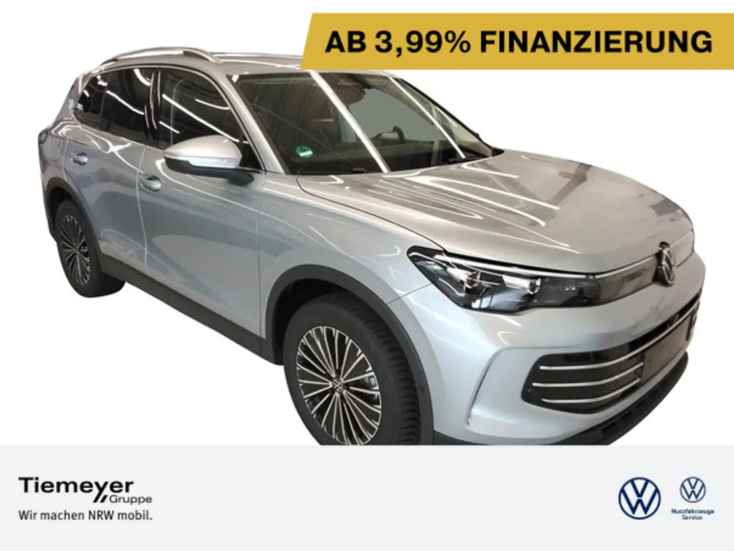 Volkswagen Tiguan 2.0 TDI DSG ELEGANCE AHK LED KAMERA LED+ Silber - 1