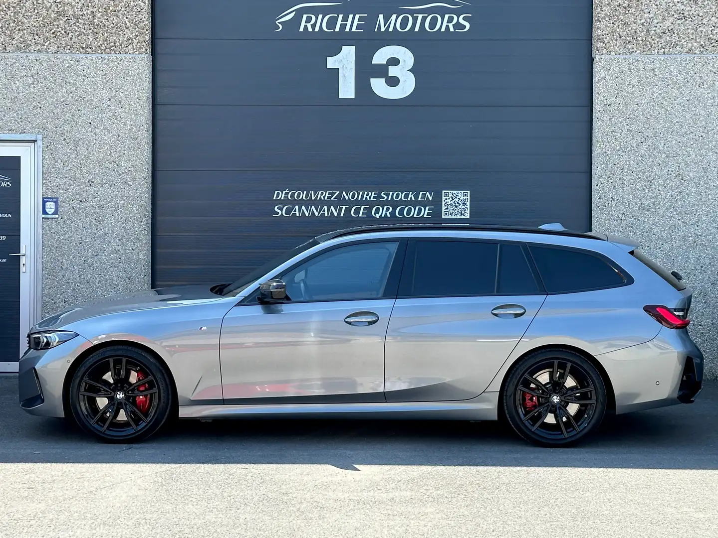 BMW 340 Touring M340 xDrive LCI / HK / Att. remorque / TVA Šedá - 2