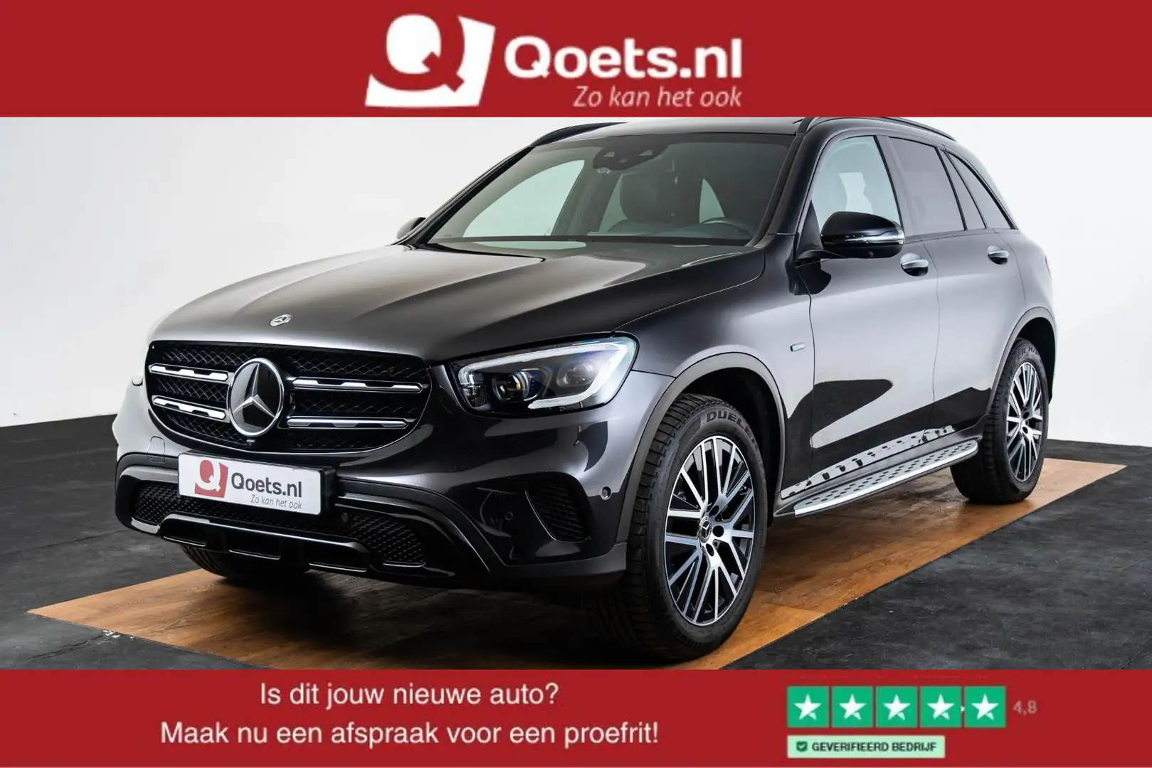 Mercedes-Benz GLC 300 300e 4MATIC Business Solution Panoramadak - Treepl Grijs - 1
