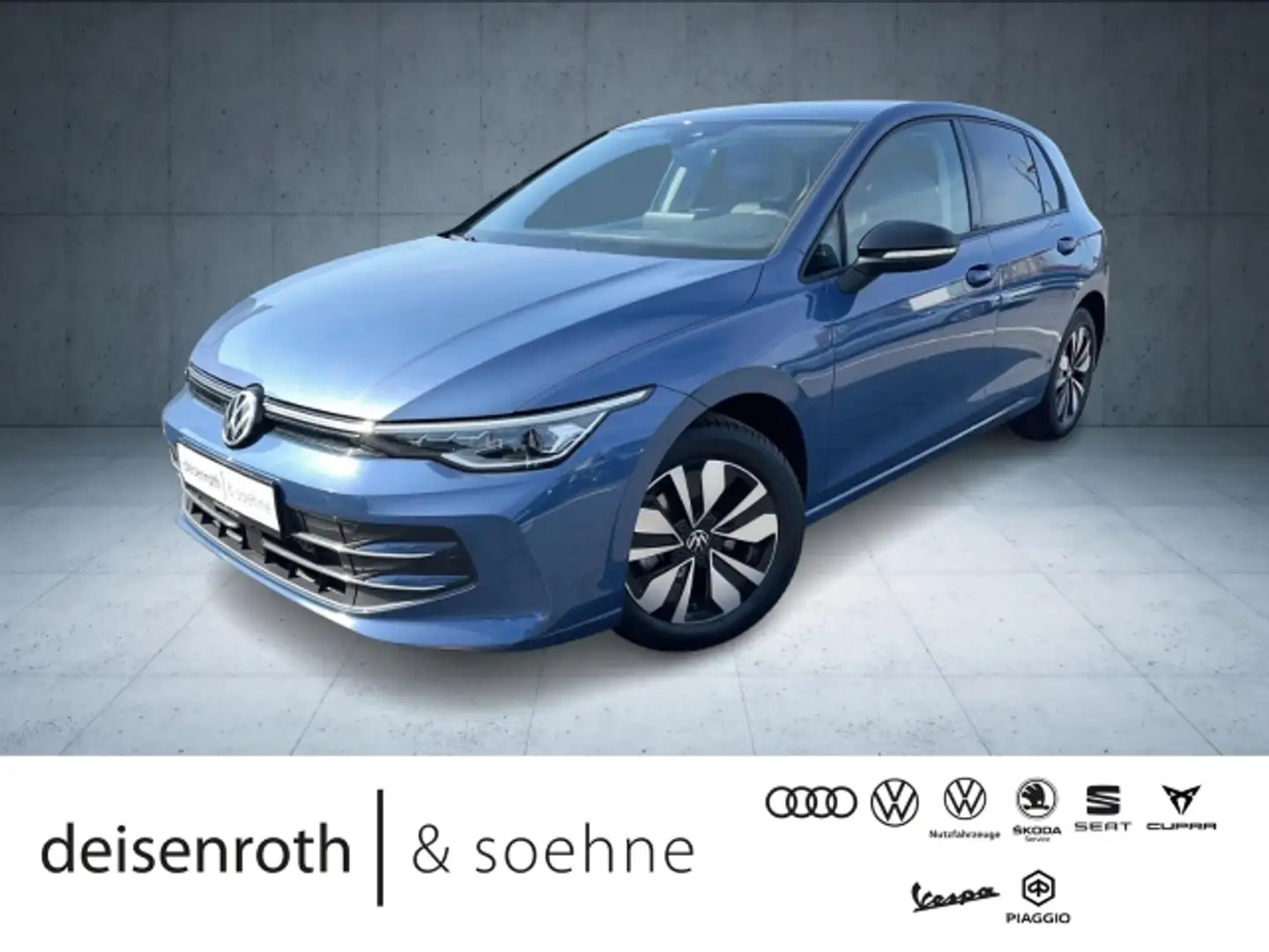 Volkswagen Golf GOAL 2.0 TDI DSG AHK/Nav/LED+/ACC/IDA/Kam/Assist Blau - 1