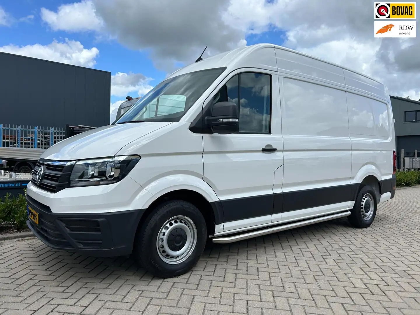Volkswagen Crafter 35 2.0TDI 140PK Automaat L3H3|Trekhaak|Camera|BPM Wit - 1