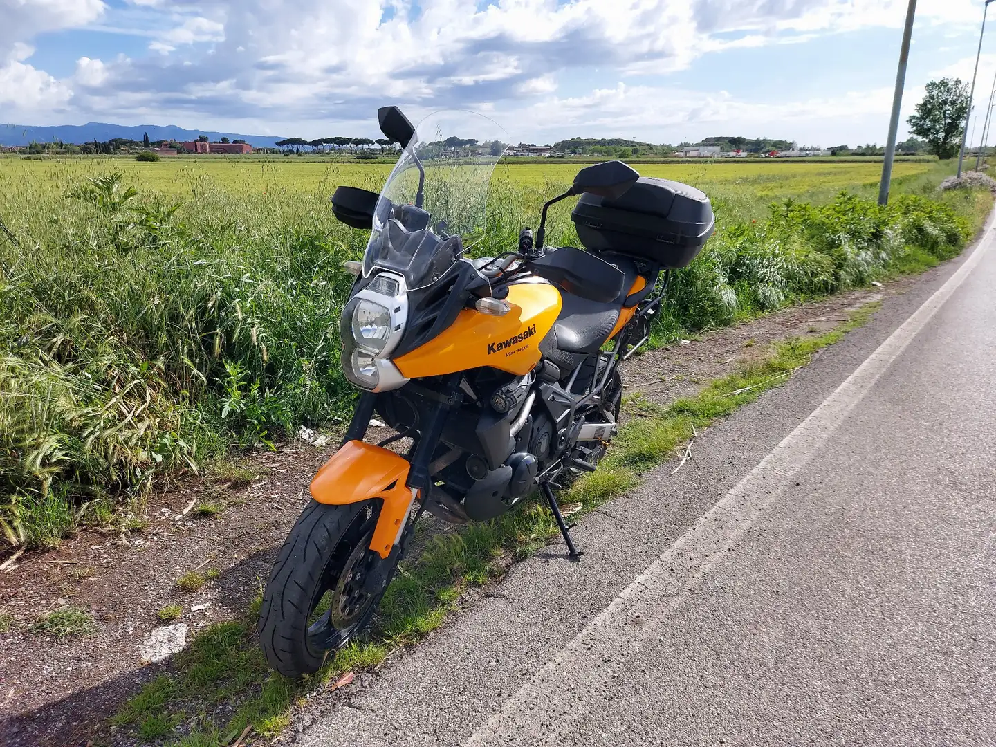 Kawasaki Versys 650 Жовтий - 1