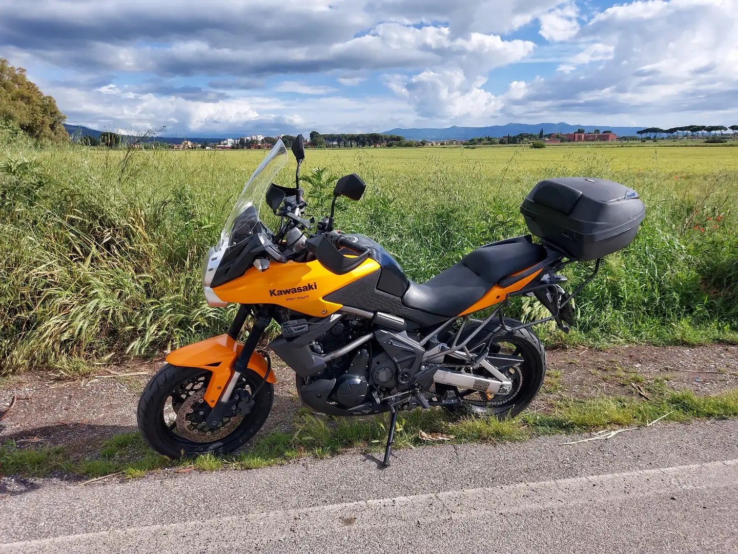 Kawasaki Versys 650 Жовтий - 2