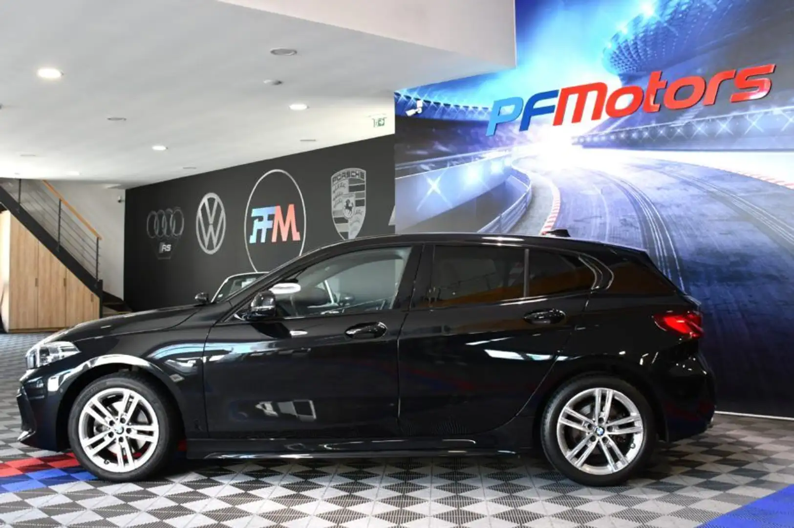 BMW 118 118iA M-Sport 1.5 136 BVA7 GPS Virtual Caméra Car Play Mode LED Freinage JA 17 Noir - 2