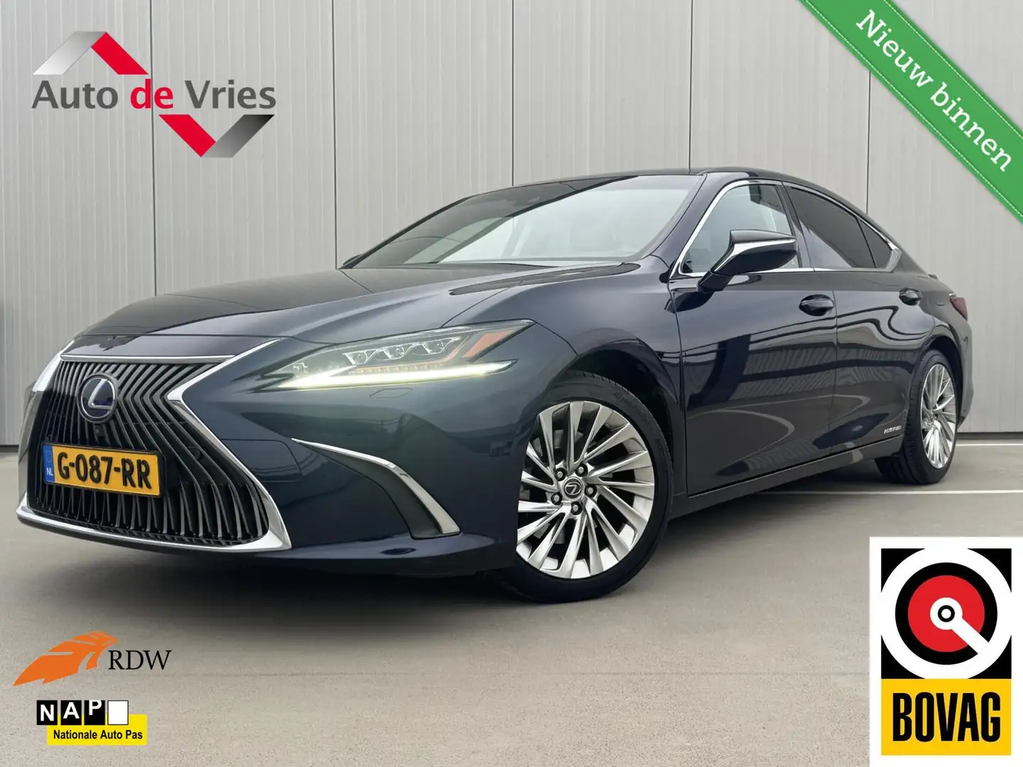 Lexus ES 300 300h President Line|Mark Levinson|NL-Auto Blauw - 1