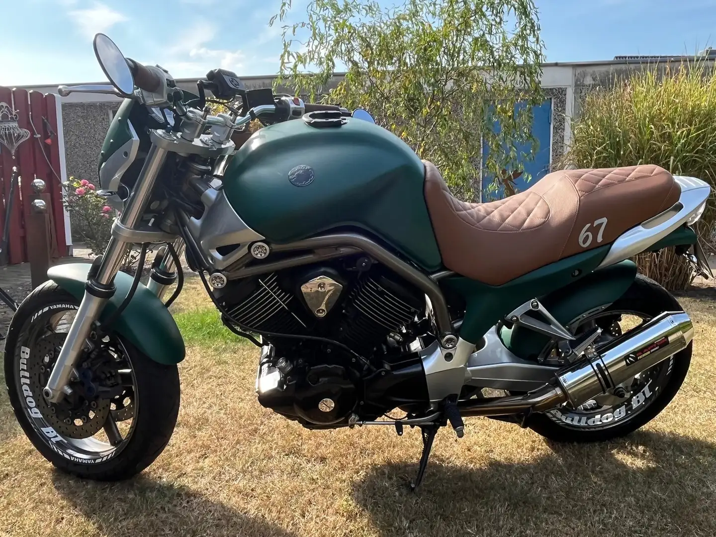 Yamaha BT 1100 Bulldog Зелений - 2
