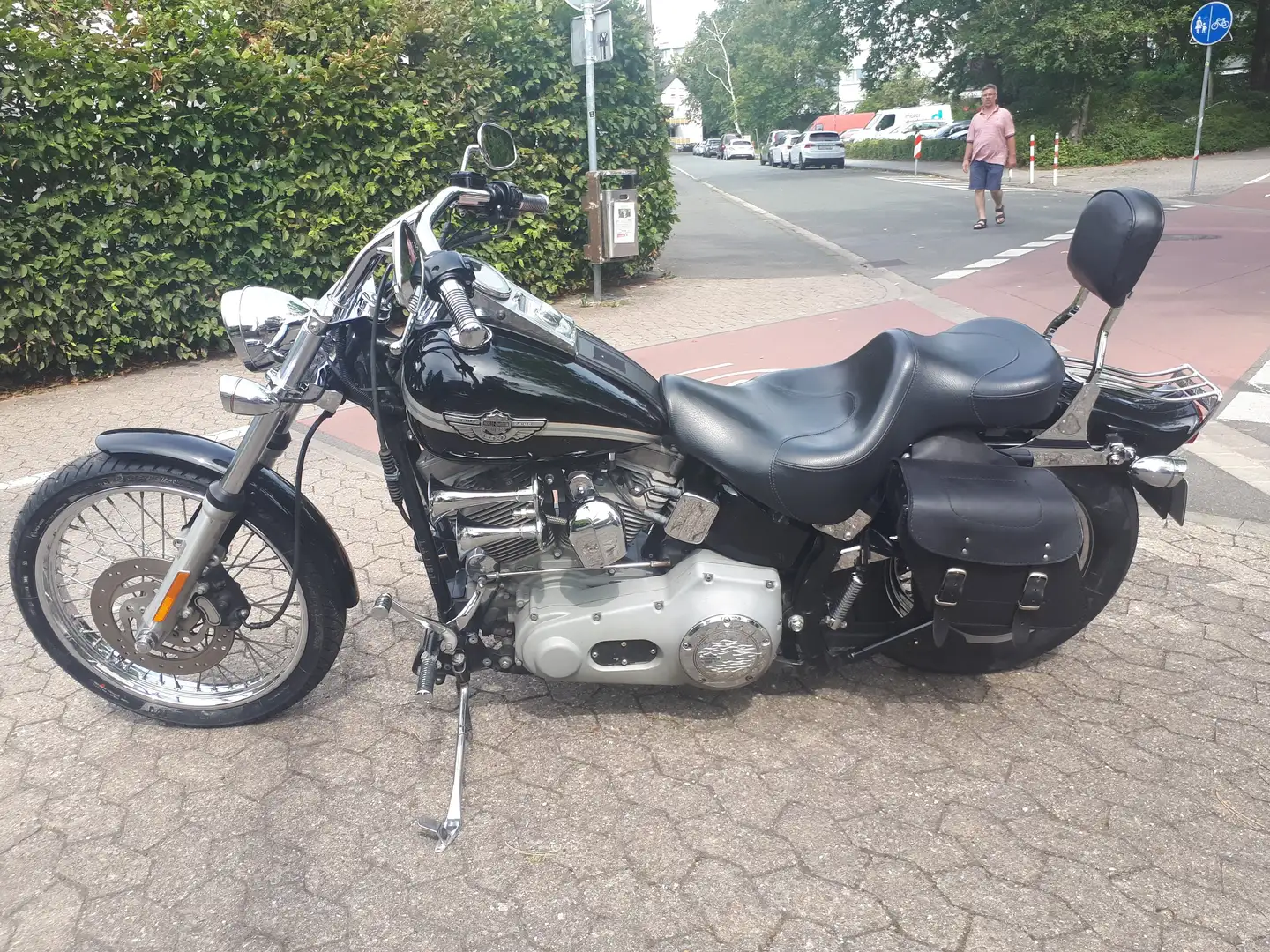 Harley-Davidson Softail Standard FXSTI Negro - 1