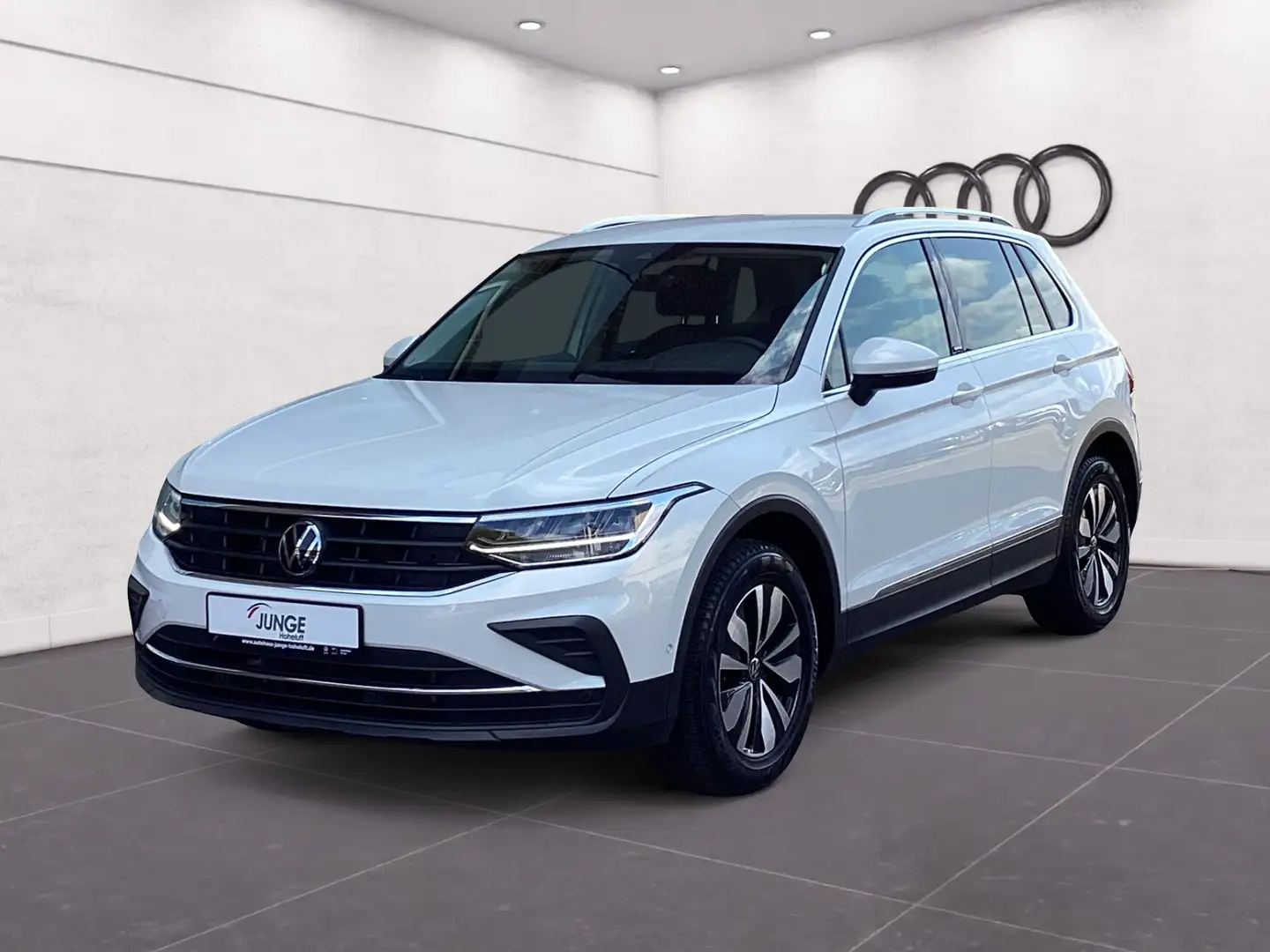Volkswagen Tiguan Life 1.5 TSI DSG AHK NAV KAM LED ACC PDC 4xSHZ Weiß - 2