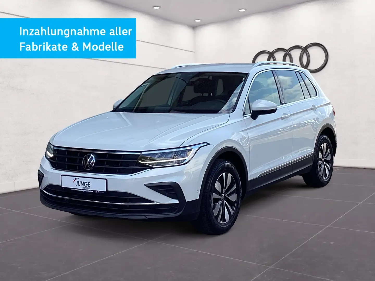 Volkswagen Tiguan Life 1.5 TSI DSG AHK NAV KAM LED ACC PDC 4xSHZ Weiß - 2