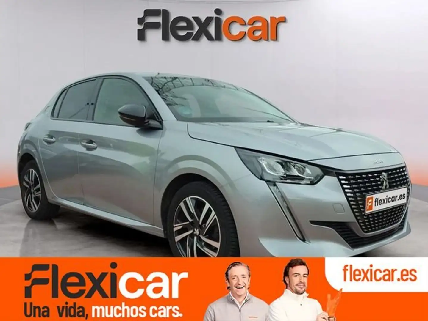 Peugeot 208 1.2 PureTech Allure 82 Gris - 1