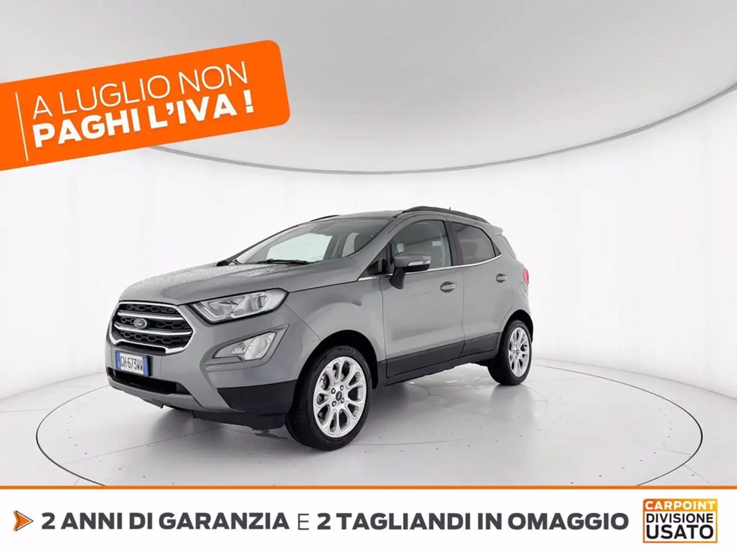 Ford EcoSport 1.0 ecoboost titanium s&s 125cv my20.25 Grigio - 1