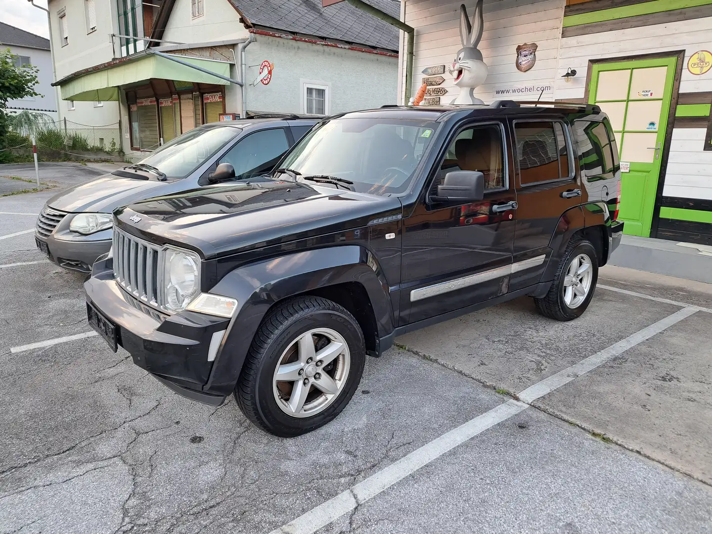 Jeep Cherokee 2,8 Limited CRD Aut. Noir - 1