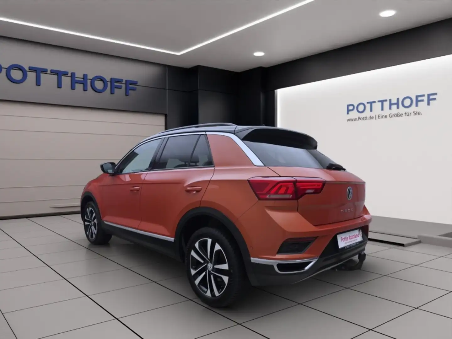 Volkswagen T-Roc 1.6 TDI IQ.DRIVE STANDHZG AHK ACC LED Orange - 2