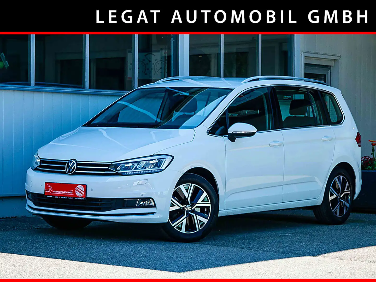 Volkswagen Touran Highline 2,0 SCR TDI DSG *LED*NAVI*KAMERA* Weiß - 2