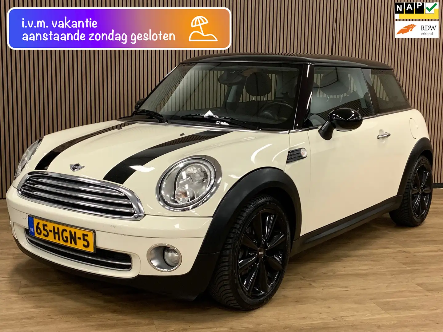 MINI Cooper Mini 1.6 Pepper|Airco| Wit - 1
