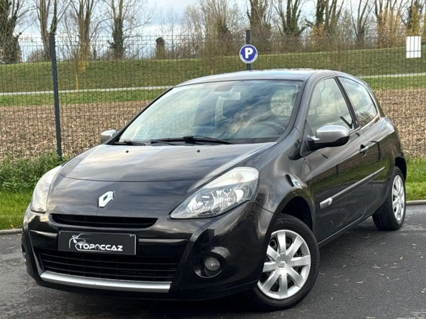 Renault Clio III 1.2 ESS 75CH 20TH ECO² 3P * 94.000KM * 1ERE MAIN * GARANTIE Noir - 1
