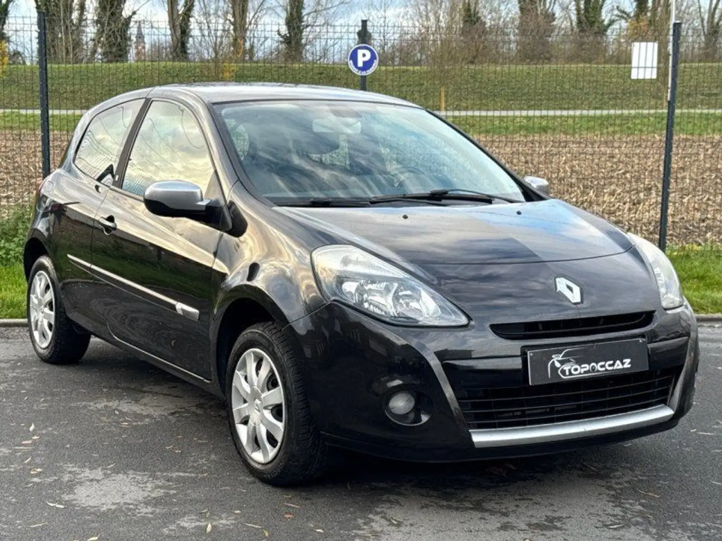 Renault Clio III 1.2 ESS 75CH 20TH ECO² 3P * 94.000KM * 1ERE MAIN * GARANTIE Noir - 2