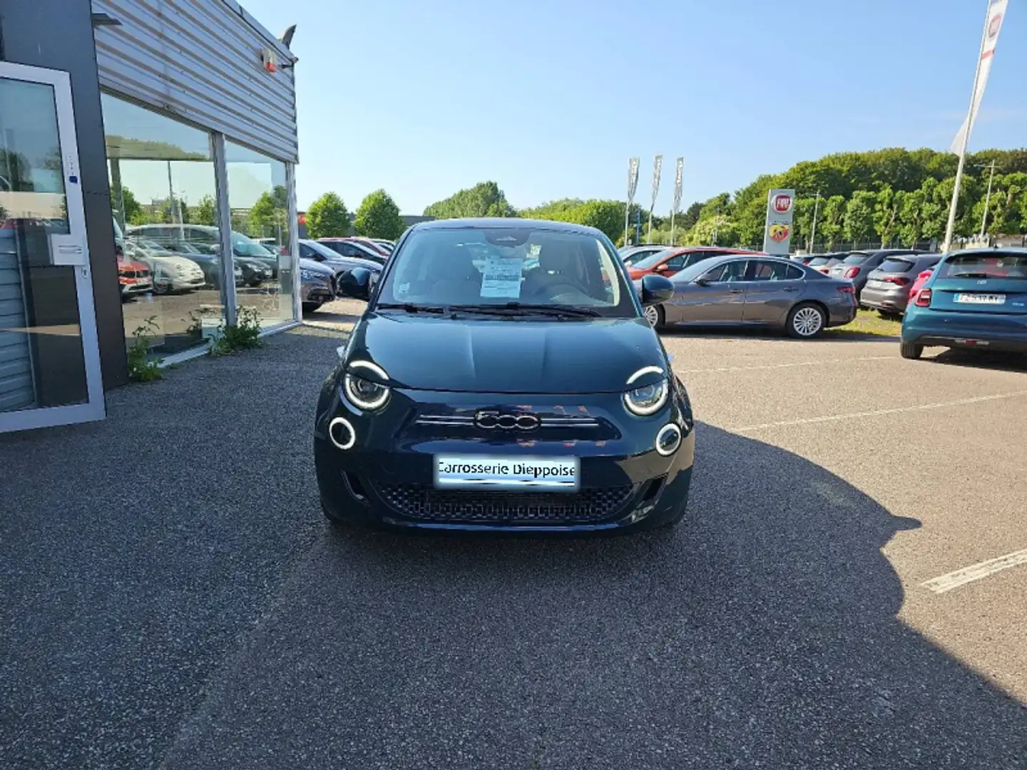 Fiat 500 e 118ch Icône Plus (Pack Magic Eye) Vert - 2