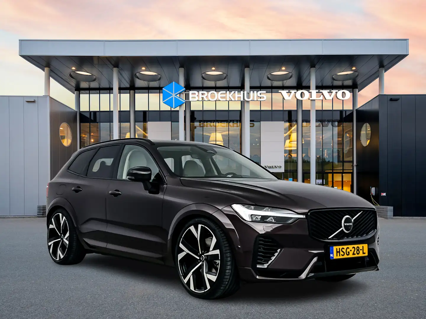 Volvo XC60 T8 Recharge AWD Ultra Dark | Facelift | Full optio Rojo - 2
