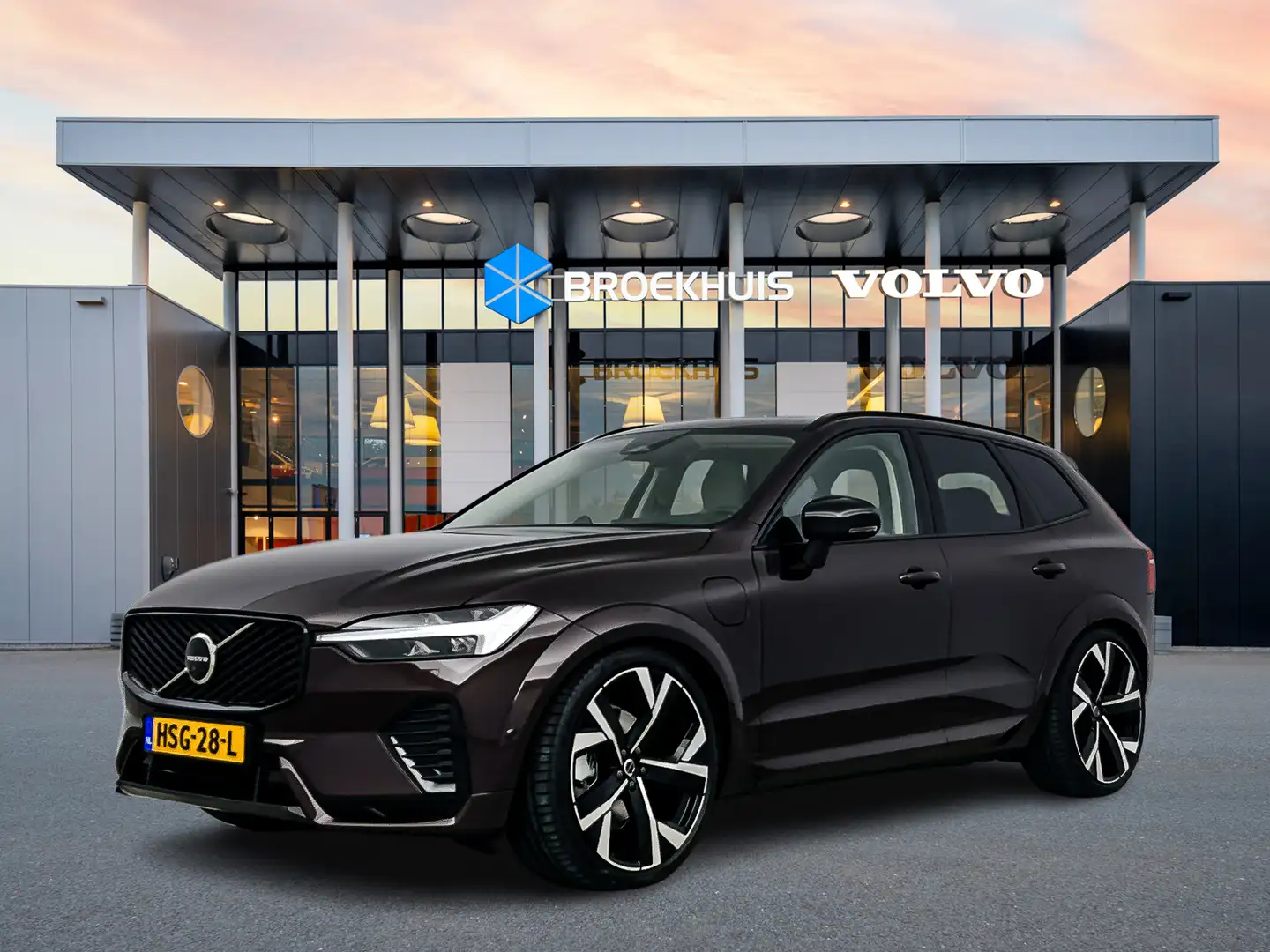 Volvo XC60 T8 Recharge AWD Ultra Dark | Facelift | Full optio Rojo - 1