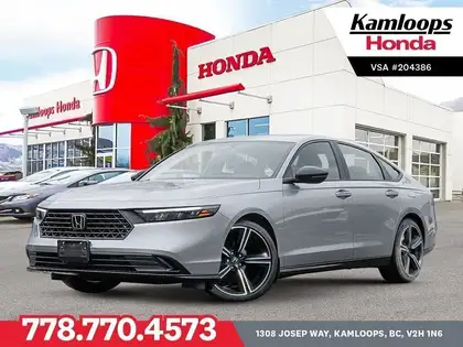 Silver 2026 Honda Accord Sedan Front-Wheel Drive Automatic