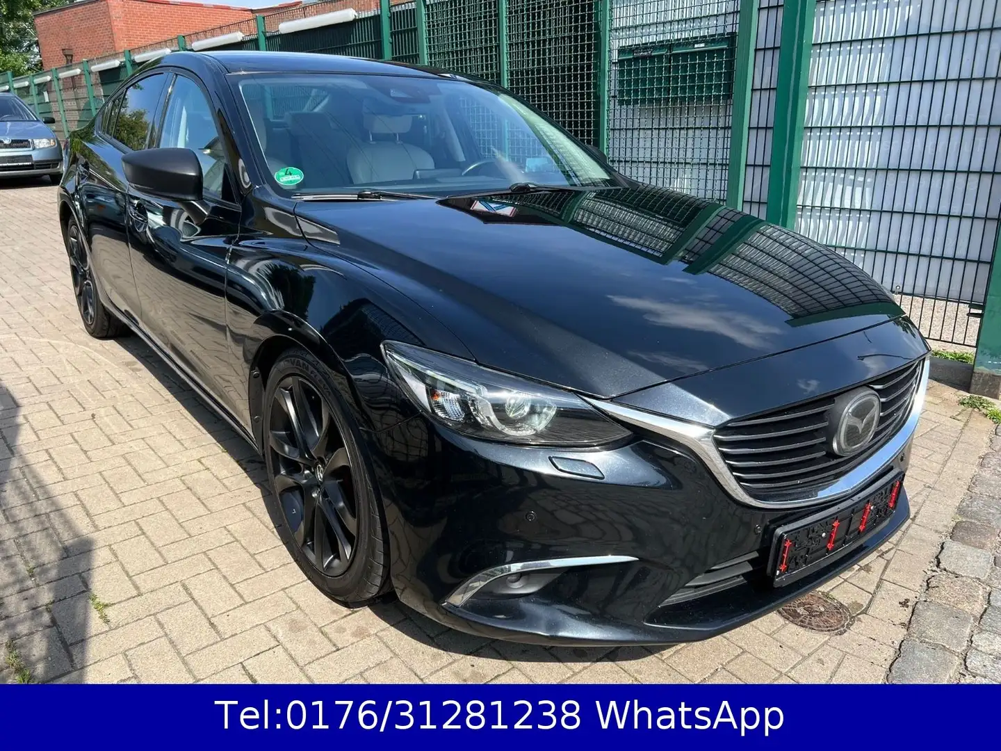 Mazda 6 Lim. Sports-Line !! Automatik !! Leder !! Tüv Schwarz - 1