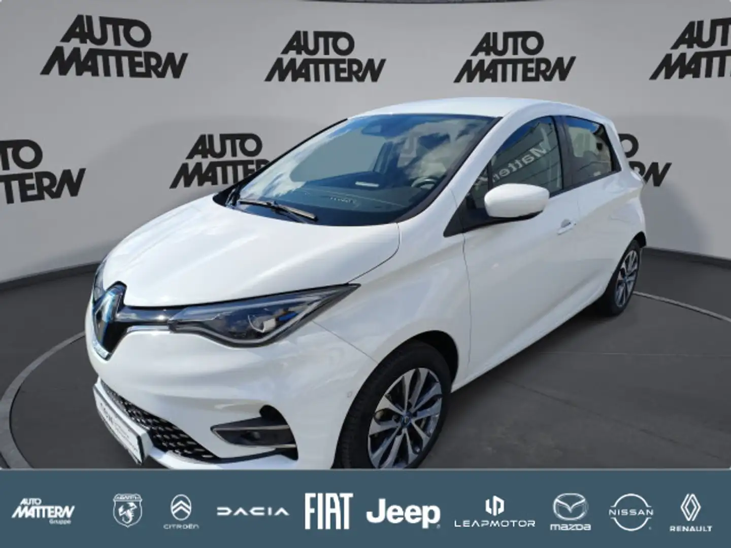 Renault ZOE Intens R135 ZE50 Klimaaut.|SHZ|NAV|Mietbatt Weiß - 1