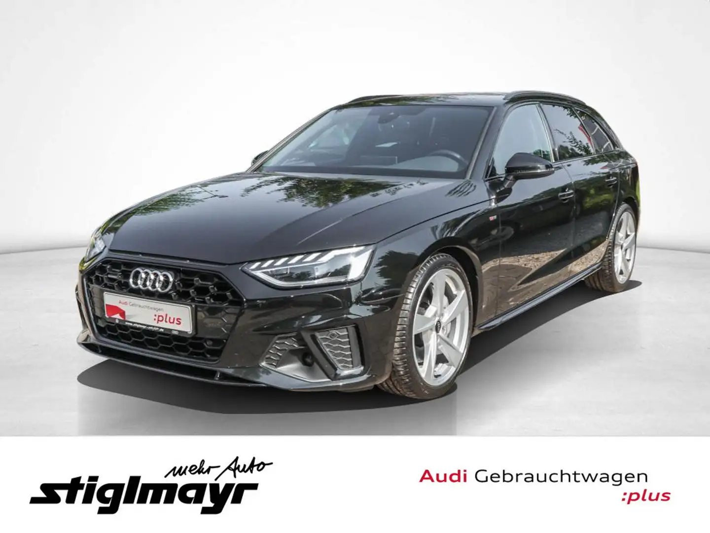 Audi A4 S-line 50 TDI quattro ACC+LED+NAVI+PANO+VC Noir - 1