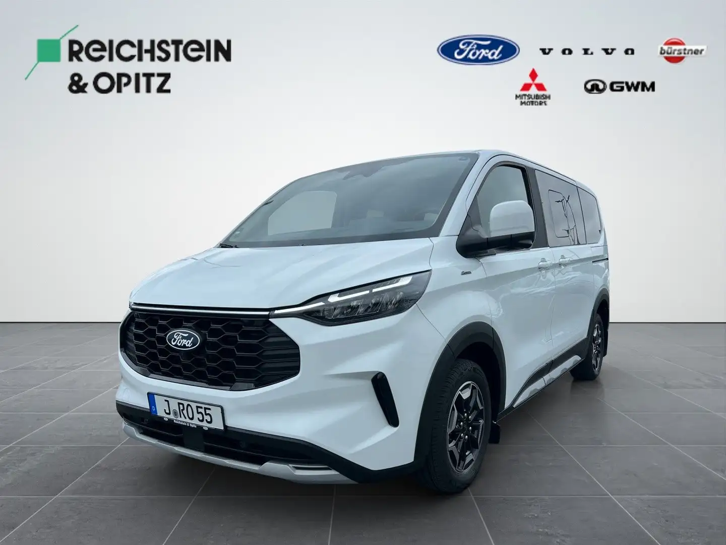 Ford Tourneo Custom 2.0 EcoBlue 110kW 320 L1 Active Weiß - 1