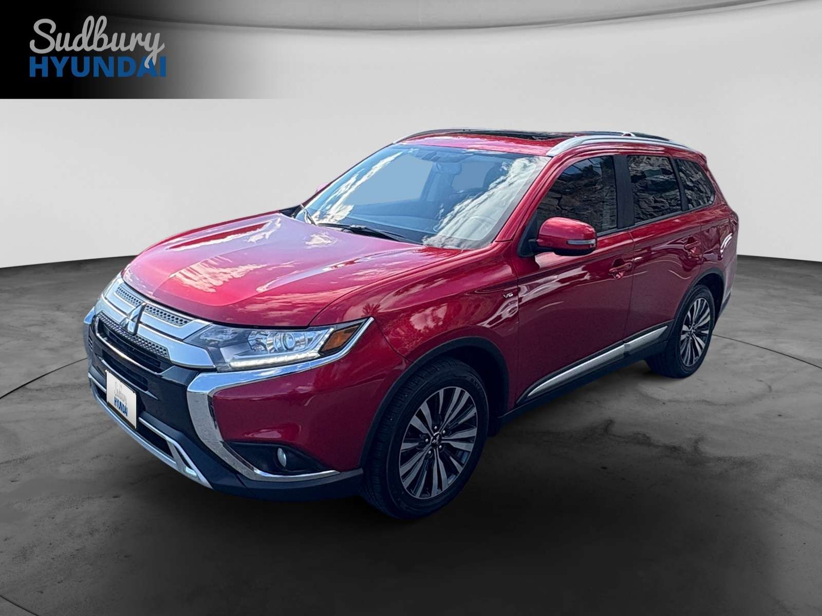 Red 2020 Mitsubishi Outlander SUV / Crossover All-Wheel Drive 6-Speed Automatic