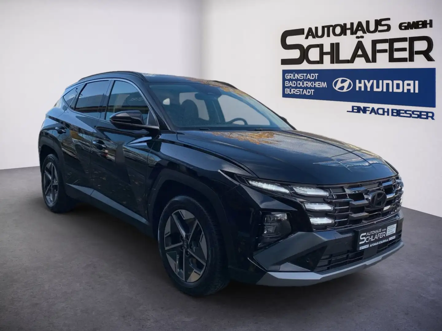 Hyundai TUCSON TUCSON FL 1.6 T-GDI 7-DCT Trend Mild-Hybrid Navi Schwarz - 2