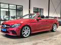 Mercedes-Benz C 300 CABRIO AMG LINE BURMESTER HUD MEMORY SPURP Červená - thumbnail 8