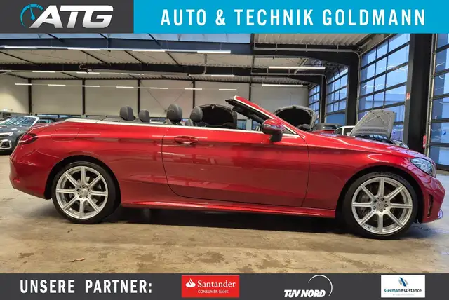 Mercedes-Benz C 300 CABRIO AMG LINE BURMESTER HUD MEMORY SPURP