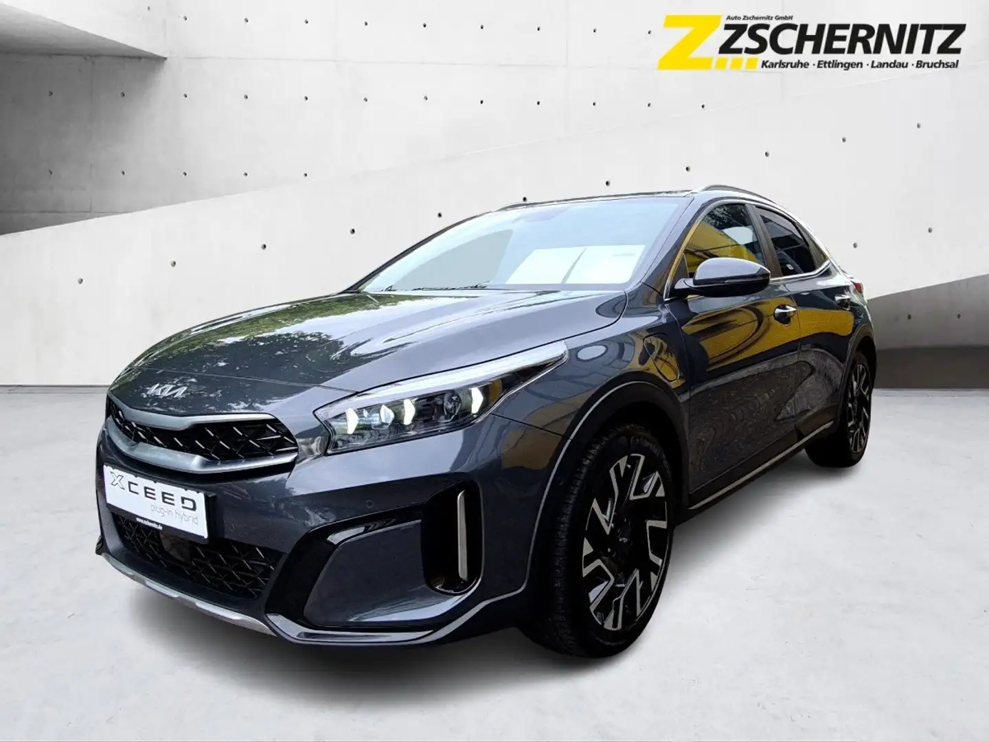 Kia XCeed 1.6 PHEV Platinum Edition ACC+LED+Navi+KAM Grau - 1