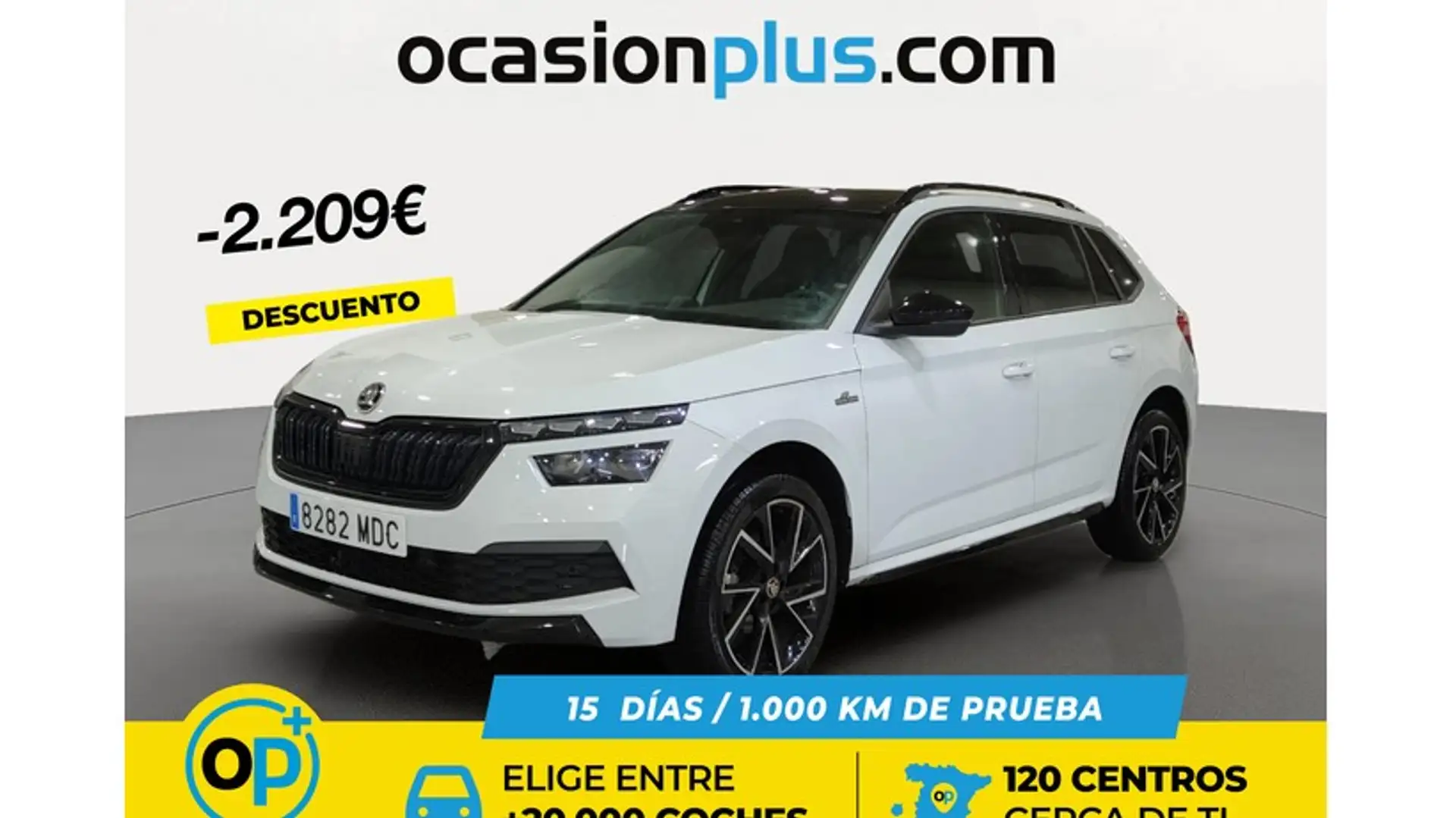 Skoda Kamiq 1.5 TSI Montecarlo Blanc - 1