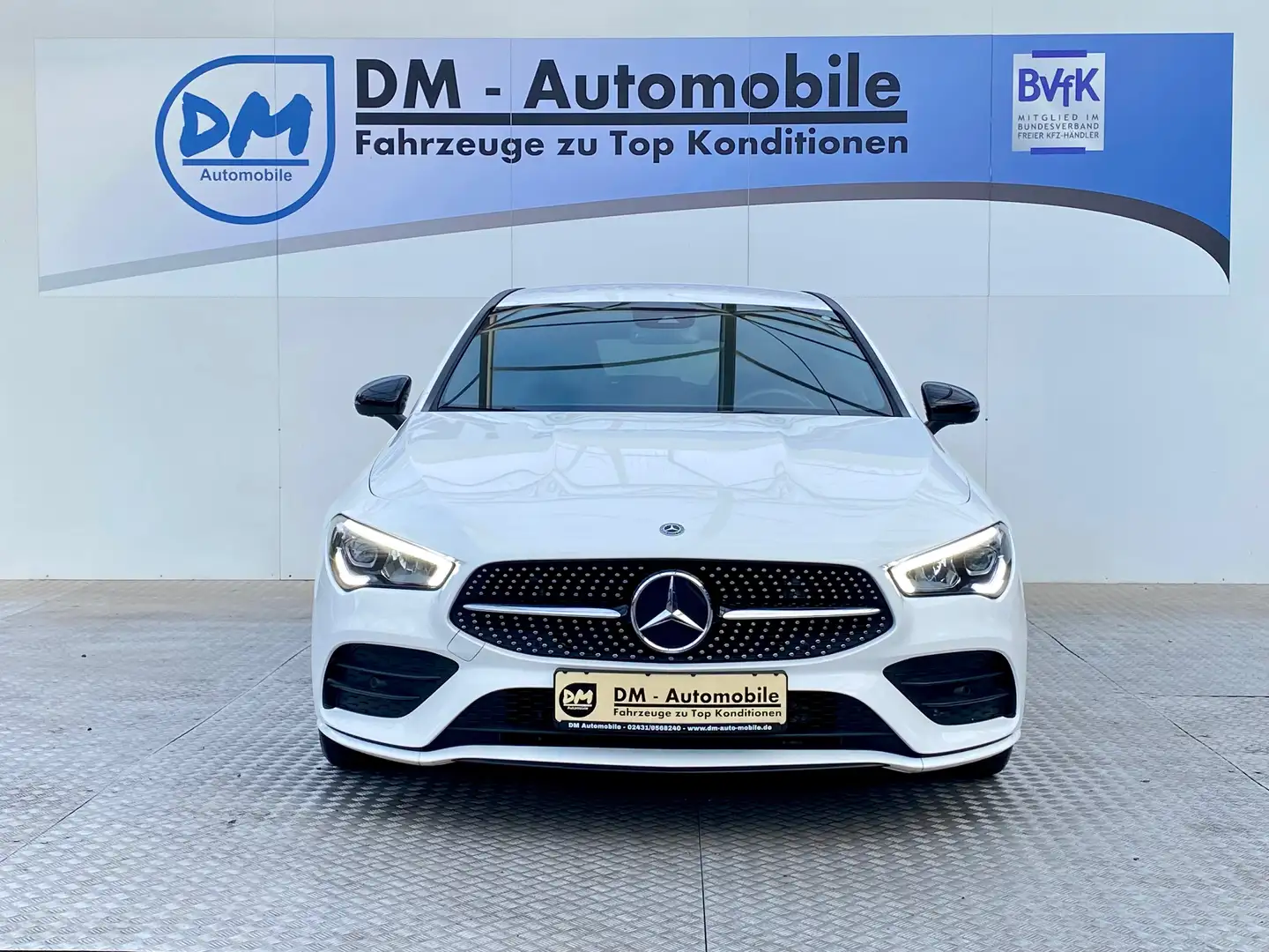 Mercedes-Benz CLA 200 7G-DCT AMG-Line NIGHT NAVI LED AMBIENTE KAMERA SHZ Blanc - 2