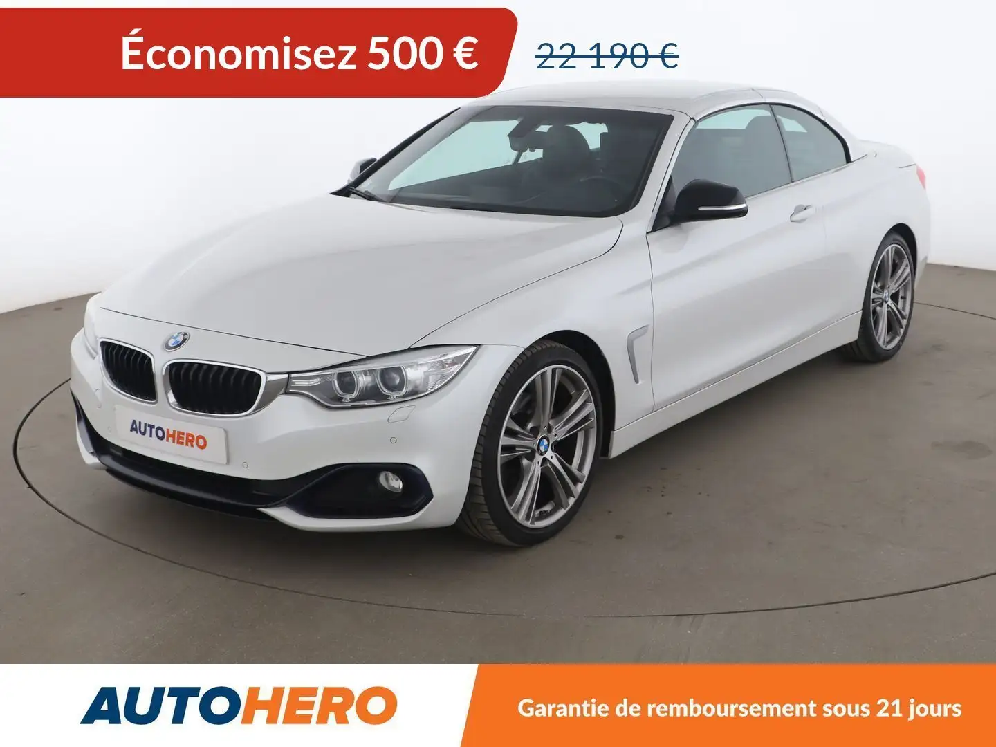 BMW 420 Cabriolet 420d Sport BVA8 Fehér - 1