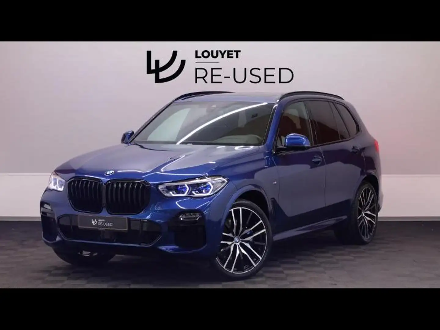 BMW X5 30d M SPORT xDrive 265 Auto Bleu - 1